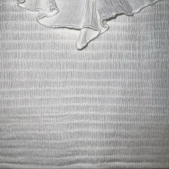 Closeout 3 items for $20. White stretch sexy top - Picture 2 of 4